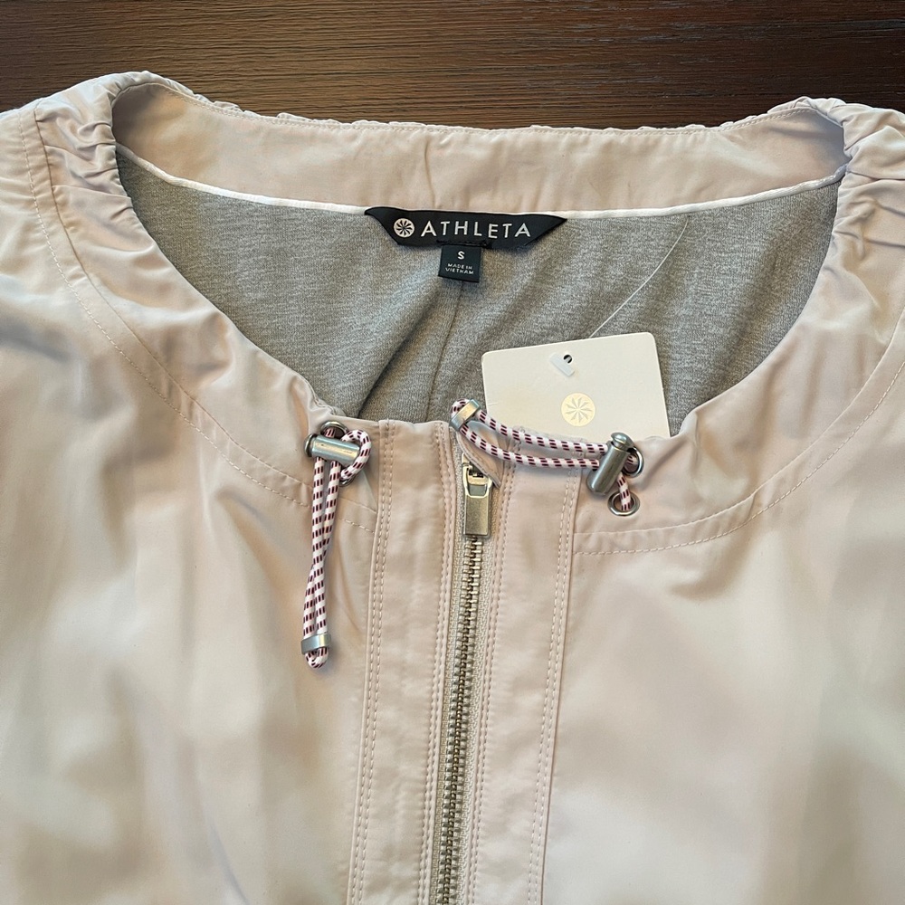 Athleta Chill Bomber Utility Jacket